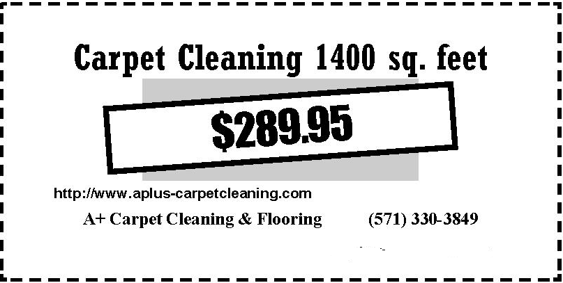 Carpet Cleaning 1400 sqft